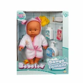 Sunman Bebelou Banyo Zamanı Bebek Seti 35 Cm - 1