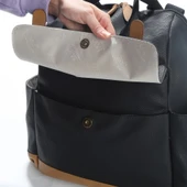 M&Y Holifera Deri Anne Bebek Bakım Sırt Çantası 7260 Siyah thumbnail 4