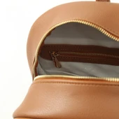 M&Y Dust Deri Anne Bebek Bakım Sırt Çantası 7130 Taba - 7