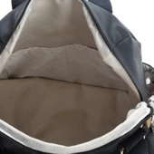 M&Y Holifera Deri Anne Bebek Bakım Sırt Çantası 7260 Siyah thumbnail 6