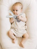 BabyJem Tutmalı Peluş Mini Tavşan 842 Gri - 6