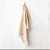 Andywawa AC24514 Müslin Smil All Day 95x85 Bebek Battaniye Beige - 1