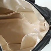 M&Y Gaia Deri Anne Bebek Bakım Çanta Seti 7240 Siyah - 9