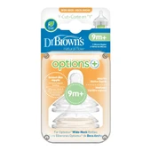 Dr Brown's Geniş Ağız Y Kesim 2Li Silikon Biberon Emziği - 1