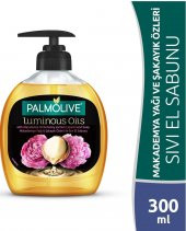 Palmolive Sıvı Sabun Luminous Oils Makademya Yağı Özlü 300 Ml - 1