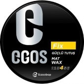 Egos Wax Fix Güçlü Tutuş Mat Görünüm 100 Ml - 1