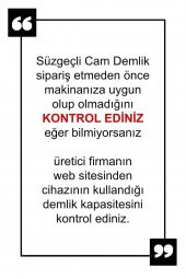Perotti Luca Cam Demlik Süzgeçli 700 Ml - 4