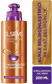Loreal Elseve Durulanmayan Bukle Belirginleştirici Saç Bakım Kremi 200 Ml - 1