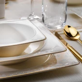 Schafer Glamor Point 60 Parça 12 Kişilik Yemek Takımı - 2