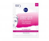 Nivea Urban Skin Doğal Işıltı 10 Dakika Kağıt Maske - 1