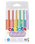 Carioca Pastel Renkler İşaretleme Kalemi 6 Renk - 1