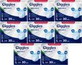 Giggles Hasta Bezi Yetişkin Emici Külot L-Büyük 240 Adet (8PK*30) - 1