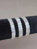 Ay Taşı Yansımalı Renkler Özel Kare Kesim Bileklik (17-18cm) (53018) thumbnail 6