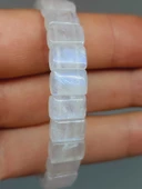 Ay Taşı Yansımalı Renkler Özel Kare Kesim Bileklik (17-18cm) (53018) thumbnail 4