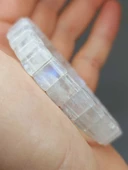 Ay Taşı Yansımalı Renkler Özel Kare Kesim Bileklik (17-18cm) (53018) thumbnail 1