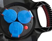 Brennenstuhl Rubber Gum Serisi IP44 Lisanslı 10 Metre Uzatmaya Sahip H07RN-F 3G1.5 Makaralı Kablo - 2