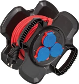Brennenstuhl Rubber Gum Serisi IP44 Lisanslı 10 Metre Uzatmaya Sahip H07RN-F 3G1.5 Makaralı Kablo - 1