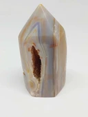Kalsedon & Akik Druze Taşı Koleksiyonluk Piramit Uçlu (53008) thumbnail 7