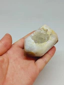 Kalsedon & Akik Druze Taşı Koleksiyonluk Piramit Uçlu (53010) thumbnail 1