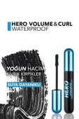 Kıvrım Ve Hacim Veren Maskara Suya Dayanıklı(SİYAH)-hero Volume & Curl Mascara-8682536063050 thumbnail 5