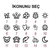 Silver Cep Kaşesi, Elbise İsim Ve Kıyafet, Defter Kitap Kaşesi Anaokulu Kreş Etiket, Öğrenci Kaşesi - 4