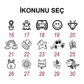 Silver Cep Kaşesi, Elbise İsim Ve Kıyafet, Defter Kitap Kaşesi Anaokulu Kreş Etiket, Öğrenci Kaşesi - 5