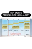 Blind-X Beyaz  Plise Katlanır Cam Balkon Perdesi, Ofis Perdesi, Mutfak Perdesi, Salon Perdesi - 7
