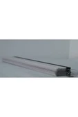 Blind-X Buz Gri Plise Katlanır Cam Balkon Perdesi, Ofis Perdesi, Mutfak Perdesi, Salon Perdesi - 5