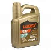 Lubex Primus MV-LA 0W-30 5 Lt Tam Sentetik Motor Yağı - 1