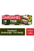 Dardanel Zeytinyağlı Ton Balığı 3 x 75 gr x 4 Adet - 1