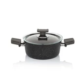 Schafer Savor Yanmaz Yapışmaz 7 Parça Siyah Tencere Seti - 2