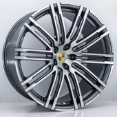 R1 Wheels 21 inç 5*112 ET19 Parlak Füme Jant Takımı (2600) - 2