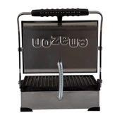 8 Dilim Elektrikli Saf Döküm Tost Makinesi  (Döküm 30x23) - İnoks thumbnail 7