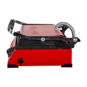 8 Dilim Elektrikli Saf Döküm Tost Makinesi  (Döküm 30x23) - Kırmızı - 5