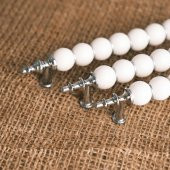 Misket Porselen Görünümlü Kulp Modeli Mobilya Çekmece Mutfak Dolap Kulbu 128 mm thumbnail 2