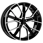 R1 Wheels 19 inç 5*112 ET40 Parlak Siyah Jant Takımı (2554) - 2