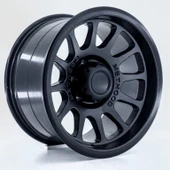 R1 Wheels 17 inç 5*139.7 ET00 Mat Siyah Jant Takımı (2520) - 2