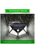 4 Adet Solar Bahçe Lambası 100 Led Bahçe Aplik Bahçe Lambası Bahçe Aydınlatma - 2