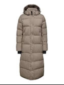 Only Onlann Premium Puffer Coat X-Long Otw Kadın Mont - 5