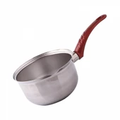 Piev Paslanmaz Çelik Sütlük Çelik Cezve 12 cm - 1