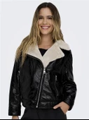 Only Onlanita Bonded Biker Otw Kadın Mont - 4