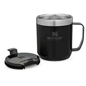 Stanley Unisex Termos Bardak Stan 12Oz Classic Vac Camp Mug M.Black Eu thumbnail 1