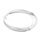 PATCH CORD  UTP CAT6 3 MT SLIM WHITE  (08F010) - 3