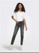 Only Onlemily Stretch Hw St Ak Dnm Cro614Noos Kadın Jean Pantolon - 3