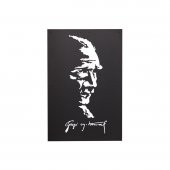 Atatürk Metal Duvar Tablosu - Profil - 1