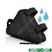 HSGL BİSİKLET ÜCGEN SU GECİRMEZ KADRO ALTI ÇANTA AKSESUAR - 4