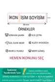Bronz Cep Kaşesi, Elbise İsim Ve Kıyafet, Defter Kitap Kaşesi Anaokulu Kreş Etiket, Öğrenci Kaşesi - 4