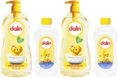 Dalin Bebek Şampuanı Klasik 700ML Pompalı + 100ML Bebek Yağı (Rahat ve Mutlu) (2 Li Set) thumbnail 1