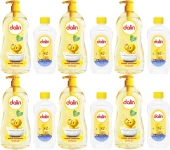 Dalin Bebek Şampuanı Klasik 700ML Pompalı + 100ML Bebek Yağı (Rahat ve Mutlu) (6 Lı Set) thumbnail 1