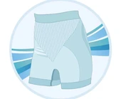 Mycey Doğum Sonrası Toparlayıcı Korse Kısa Paça Ekru - 3